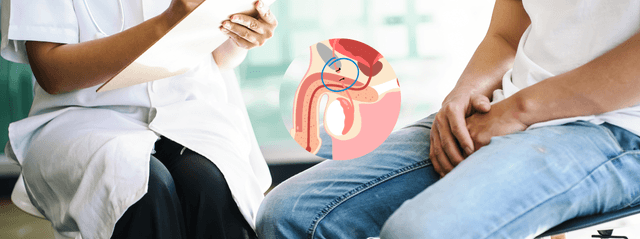 persona en consulta para vasectomia